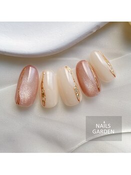 ネイルズガーデン(NAILS GARDEN)/上品ネイル