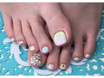 ヒラソル(girasol)/フットネイル