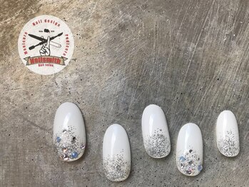 ネイルスミス(Nailsmith)/ホワイトボトムラメグラ