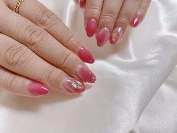 モグネイル(Mogunail)/8月定額A シェルデザイン