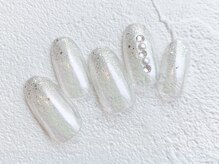 リーチェ ビューティアンドネイルサロン 大名店(Beauty&Nail Salon)/simple art ¥8600