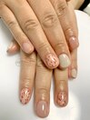 ナチュラルカラーのレオパード