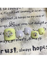 ジル 原店(JilL)/お花ストーンネイル