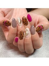 アウグーリ(AUGURI)/ピンク × レオパード♪