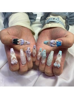 ネイルサロンアンドデコショップ アシュリー 大宮店(Ashliy)/持ち込みデザイン