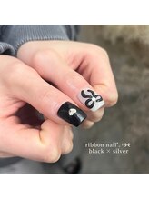 アイミーモア 国立店(aimer more)/【フルオーダー】ブラックネイル