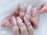 【チップ長さ出し】持ち込みデザイン（デザインやパーツは10本中4本）￥12580