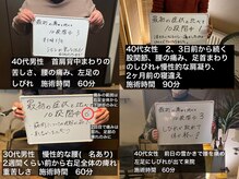 ボディテラピーサロン ナカムラ(Body Therapy Salon Nakamura)/お客様の声　～足の痺れ～