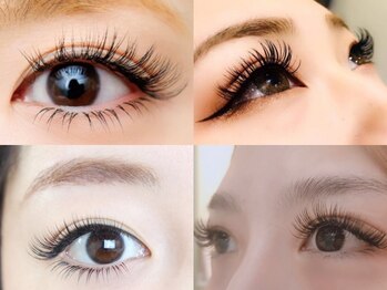 シンシアリー 新小岩店(Sincerely)の写真/密度・軽さ・キープ力の違いを実感できる、春に向けて目元を整えたい方におすすめのサロン★上品な目力UP!