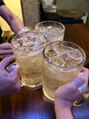 小顔美肌ファクトリー 梅田院 ワイワイ飲むのが大好き(笑)少しは気を使ってハイボール