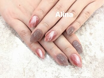 エリナネイルサロン池袋(Alina Nail Salon)/マグネット、フラッシュネイル