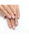 押し花nail