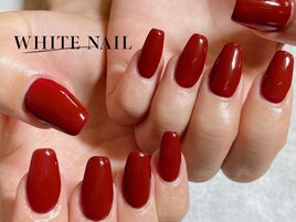 ワンカラー/秋ネイル