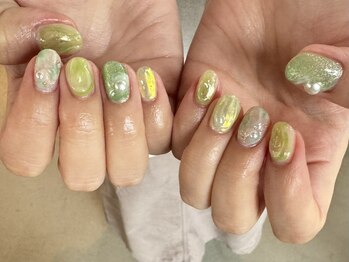 ミリィー(MILY)の写真/定額メニューありで安心！シンプルデザインからトレンドアートまで、あなたのスタイルを実現します。