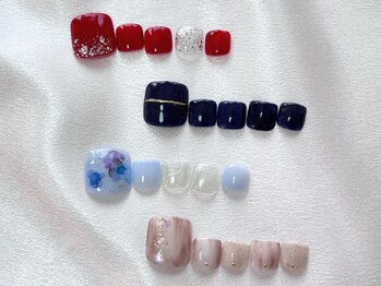 マイクローゼット バイ ネイルスタジオ(mycloset by nailstudio)/6月newデザイン♪【フット】