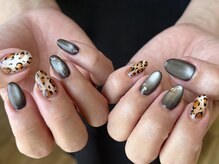 サッカ 新栄店(sacca)/マグネット＆ヒョウ柄