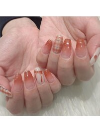 ラブリーチェックｘリボン