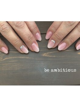 ネイルサロンアンドスクール ビーアンビシャス(be ambitious)/花びらネイル