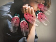 ビューティーサロン ハル(beauty salon haru)/【ウォーターメロンネイル】