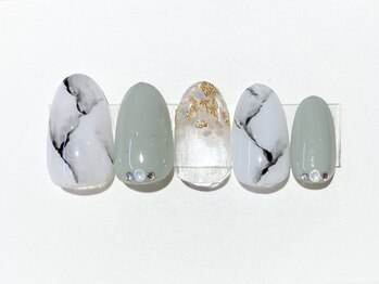 ネイルアンドアイ ミント(nail&eye mint)/7月キャンペーンネイル