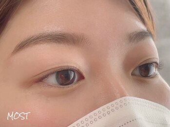 モスト(MOST)/★まつげパーマ＆眉デザイン★