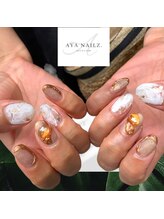 アヤネイルズ アンド アイラッシュ(AYA NAILZ.＆Eyelash)/こんがり焼けたお肌に