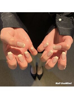 ネイル ウサミミ(Nail UsaMimi)/【Jr.ネイリスト】フレンチ