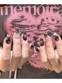 フレイヤ 新宿店(FREJA)&nbsp;マグネットのグラデとリボンネイルです！