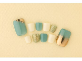 ヴァンネイル(VINGT NAIL nail&eye beauty)/ミラーグラデーション
