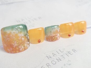 ネイルフロンティア 吉祥寺(NAIL FRONTIER)/ふみの♪金木犀フット8980円～