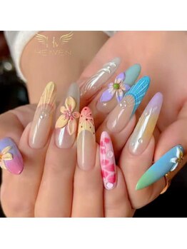 ヘブン ネイル 鶯谷(HEAVEN Nail)/Flowers Design Nails