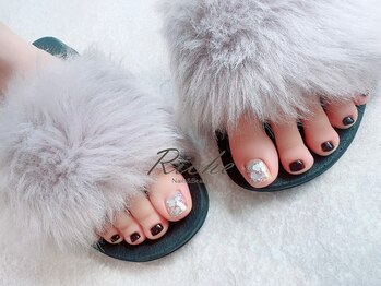 リーチェ ネイルズ(Riche Nails)/ハロウィンナイト★上品に◇