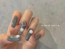 マリーネイルズ 心斎橋店(MARIE NAILS)/新規様¥7,700 キラキラ 1113a