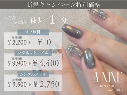 ネイルサロン エーナイン イオン東札幌店の写真