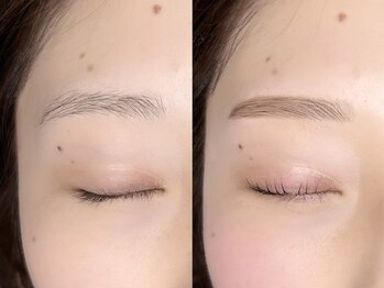 アンネ 表参道(ANNE)/ふんわり平行眉デザイン