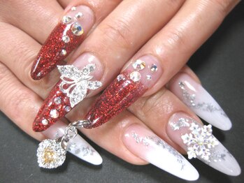 ネイルサロン グレイス(Grace)/【定額】10本アート付きスカルプ