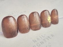 ネイルフロンティア 吉祥寺(NAIL FRONTIER)/Cシンプル秋ネイル5480円～