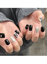 アイミーモア 国立店(aimer more)/【フルオーダー】ブラックネイル