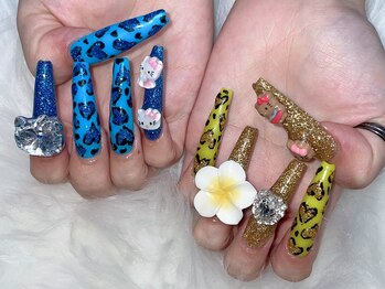 ネイルアルバ(Nail ALBA)/プルメリアネイル