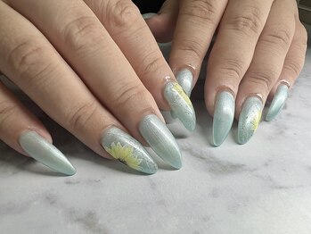 アトリエ ボノ(BONO)/ひまわりアートネイル