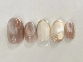 ブラウンベージュニュアンス