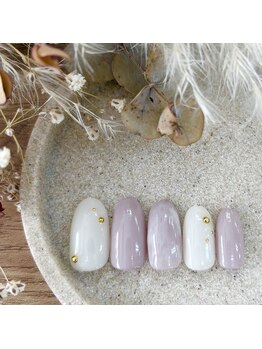 アヴェックアムール 豊田(avec amour)/natural マーブルネイル