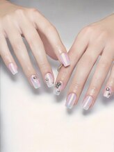 リノ(rino)/ピンクマットネイル