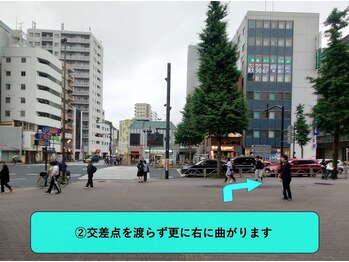 ストレッチリヴェラ 本郷三丁目店(STRETCH LIVERA)/道順2(大江戸線)