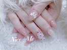 甘可愛いガーリーネイル♪