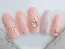 ネイルサロン あかねいろ/秋冬ネイル　ウエディング