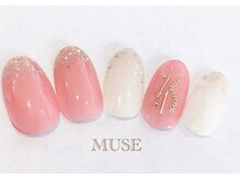 ミューズ MUSE 四街道大日店/ラメグラデーション/ワンカラー