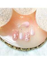 ベリー(berry)/定額¥6500フラワーネイル