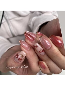 ルート12/さくらんぼマグネットネイル