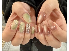 ～春色アシメネイル～